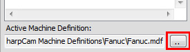 Browse to Machine Definition
